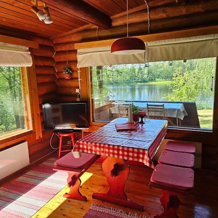 Chalet Perinteinen Moekki Jaerven Rannalla