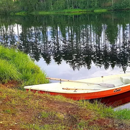 Chalet Perinteinen Moekki Jaerven Rannalla Jongunjoki